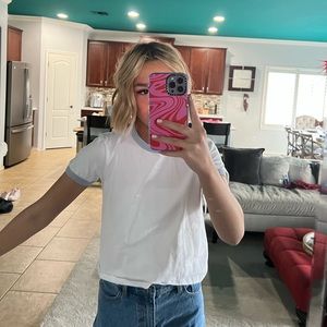 brandy melville baby tee!